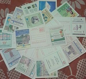 15 rare unused MEGHDOOT postcards