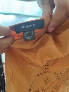 Mustard summer dress