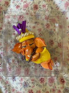 Handmade Ganesha Charm or magnet
