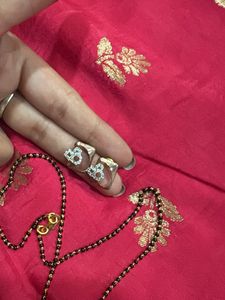 Elegant Mangalsutra Set with Earrings