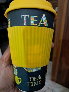 Tea Time Reusable Travel Mug