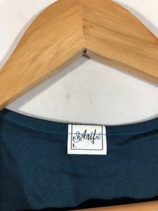 Turquoise Blue Emboridered Kurta (Women’s)