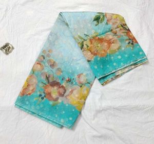 🔥 Price Drop🔥Floral Organza Zari Butties 1