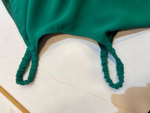 Emerald Green Tiered Flowy Top