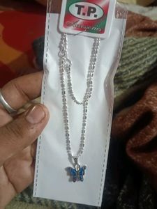 Butterfly Pendant Necklace (it's fully untouched)