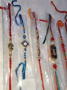 Handmade Rakhi Bracelet Set