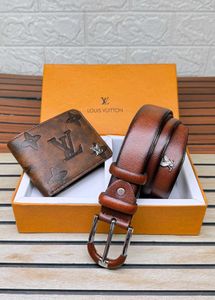 louis vuitton  Belt &amp; Wallet Set