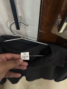 Black Formal/Casual Full-Sleeve Shirt for Women