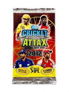 Topps Cricket Attax 2012 Sealed (Pack of 5)