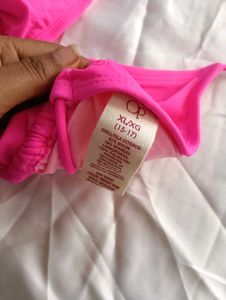 Hot Pink Bikini Top