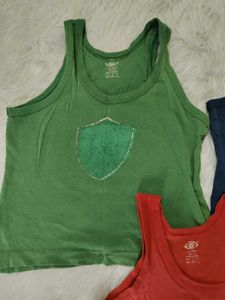 Boys Vest Set Of 4