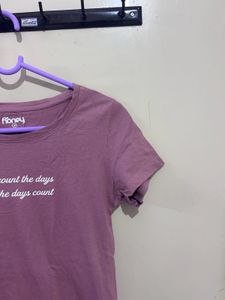 Mauve 'Make the Days Count' Tee