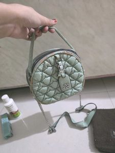 Quilted Shoulder Bag &amp; Wallet Set