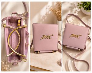 Chic Pink Crossbody Bag