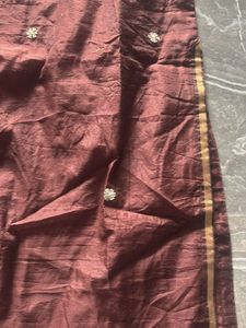 gotta Patti handwork tissue silk  kurti