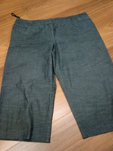 Wide Leg Cropped Pants