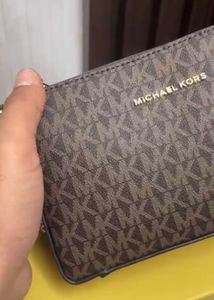 Michael Kors Monogram Crossbody Bag