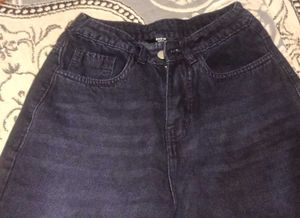 Dark Wash Wide Leg Jeans