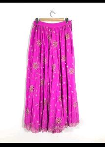Pink Embellished lehenga set