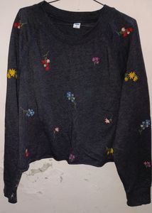 Resham Work Wool Top
