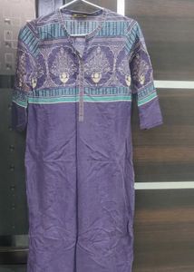 Sale---Elegant Purple Kurta