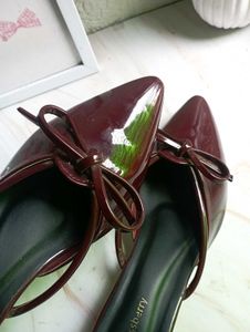 cherry red pointed heel ❤️‍🔥