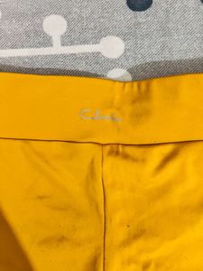 Yellow Active Leggings