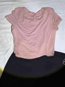 Soft Pink Basic Tee