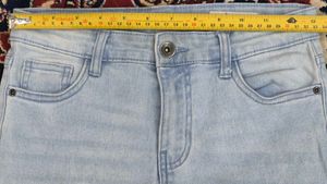 Light Wash Denim Jeans