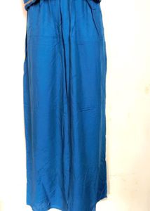 Blue Kurta Set with Shrug( Completely New)