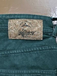 Green Denim Jeans