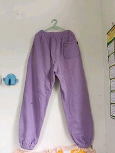Comfortable Lavender Jogger Pants