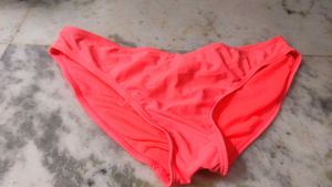 Bright Neon Pink Bikini Bottoms