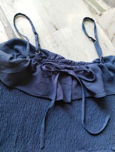 Smocked Cami Crop Top