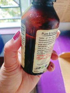 Khadi Natural Castor &amp; Bhringraj Hair Oil Combo