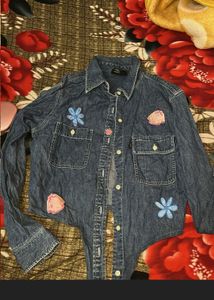 Ralph Lauren Denim Shirt with Patches