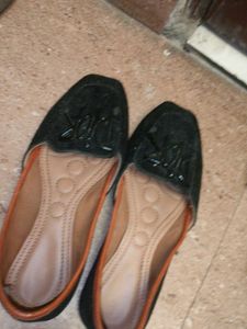 Designer Black Flats