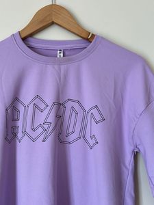 ACDC Lavender Graphic Tee