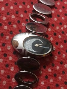 Elegant Silver Tone Watch