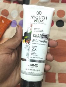 Ayouthveda Charcoal Facewash 100ml