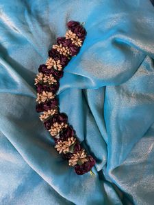 Beautiful Rose Hair Accessories with Pearls