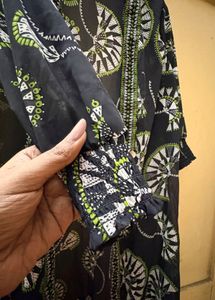 Embroidered Bohemian Maxi Shrug