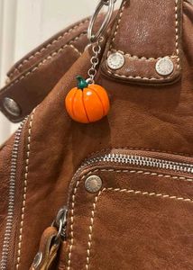 Cute Pumpkin Keychain