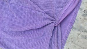 Sparkly Lavender Twist Top