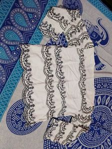 Embroidered White top