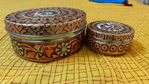 Traditional Decorative Steel Dry Fruit / Mukhwas S