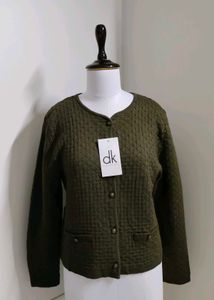 💥Price Drop💥Vintage Olive Green Cardigan