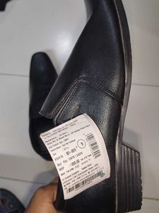 Bata Black Formal Shoes with tag