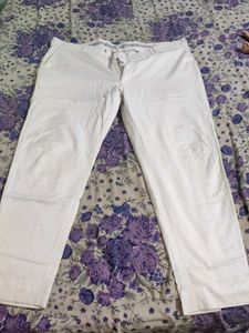 Classic White Trousers