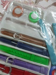 Colorful Watch Strap Set